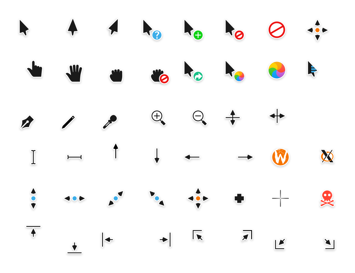 download custom cursors