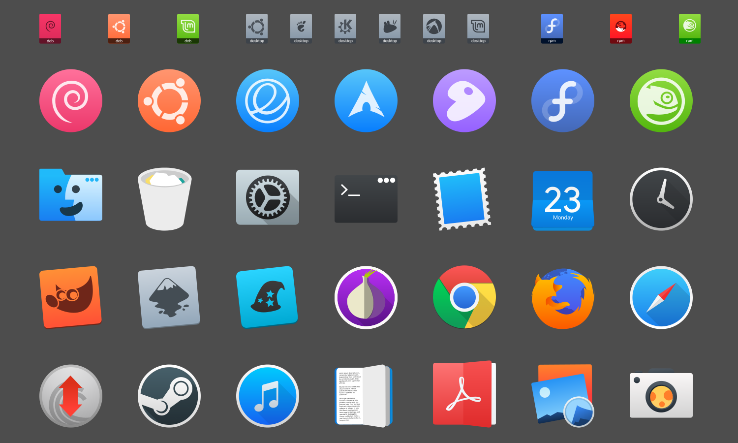 icon theme preview